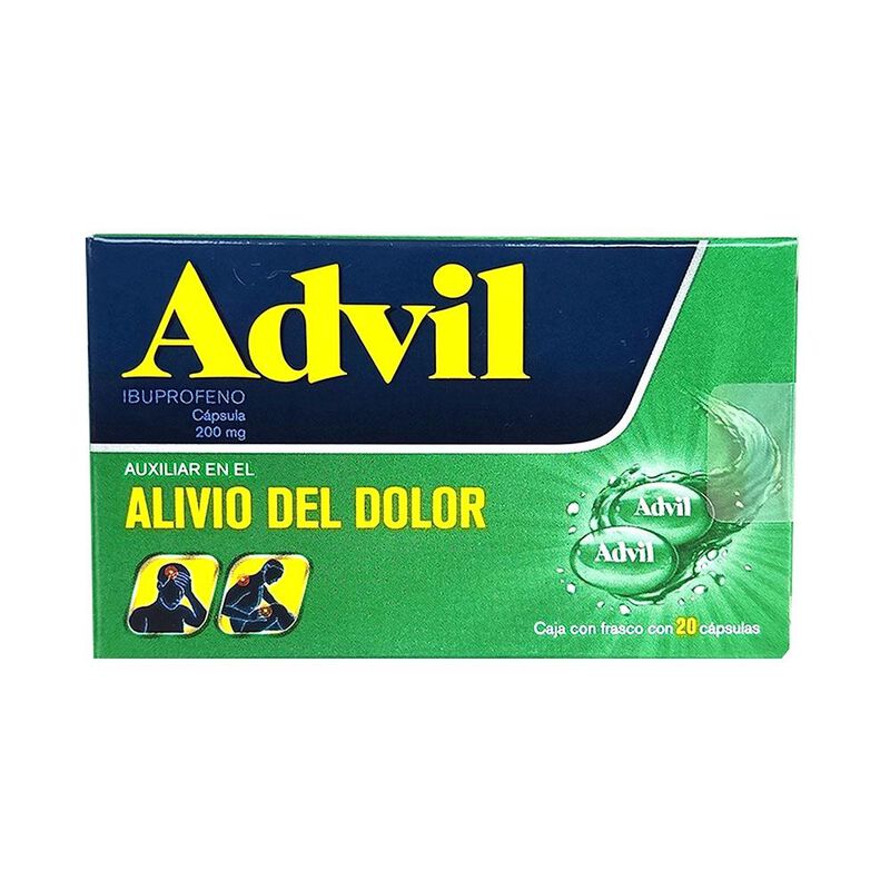 Advil Fast-gel 200 Mg Caja C/20 Capsulas image number null