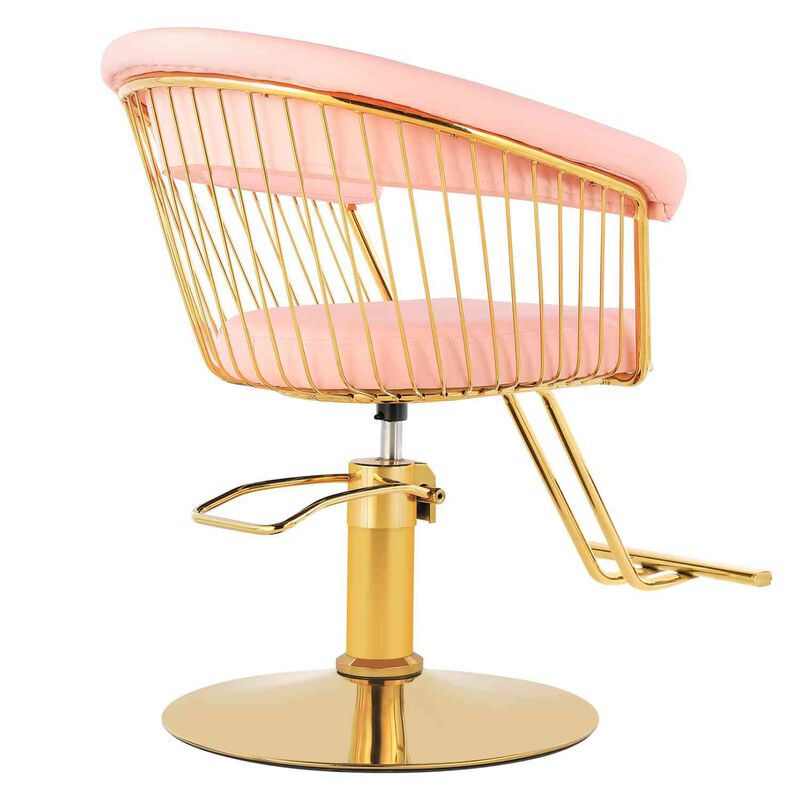 Silla Gold Circular Est&eacute;tica Spa Ajustable Giro... image number null