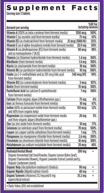 New Chapter, Perfect Postnatal Multivitam&iacute;nico ... image number null