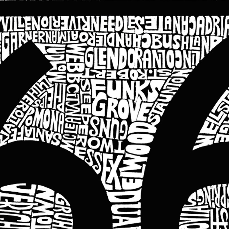 Camiseta Word Art Para Ni&ntilde;a - Ciudades De La Le... image number null