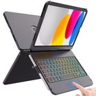 Funda Con Teclado Fuwang Touch Para Ipad 10th Gen 10.9" 2022 Negra