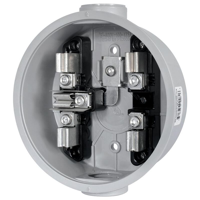 Base para medidor 5 aluminio espec IUSA image number null