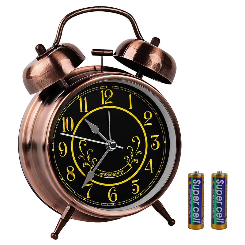 Reloj Despertador Pxy De 10 cm Con Luz Nocturna... image number null
