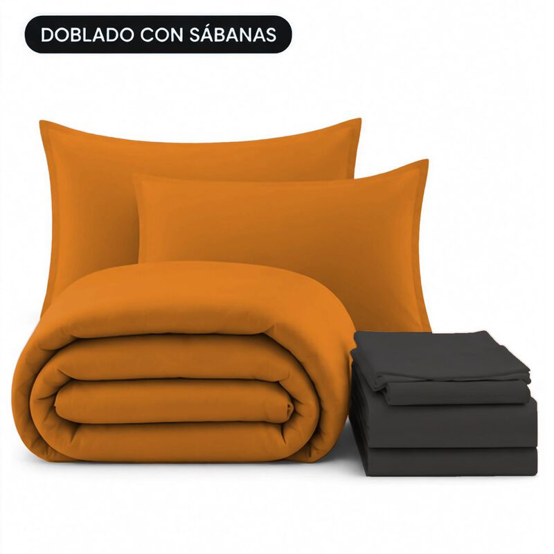 Set Edred&oacute;n + Sabanas Matrimonial Polo One B&b ... image number null