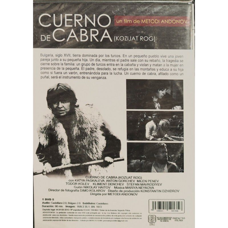 Cuerno de Cabra (DVD) 1972 Kozijat rog image number null