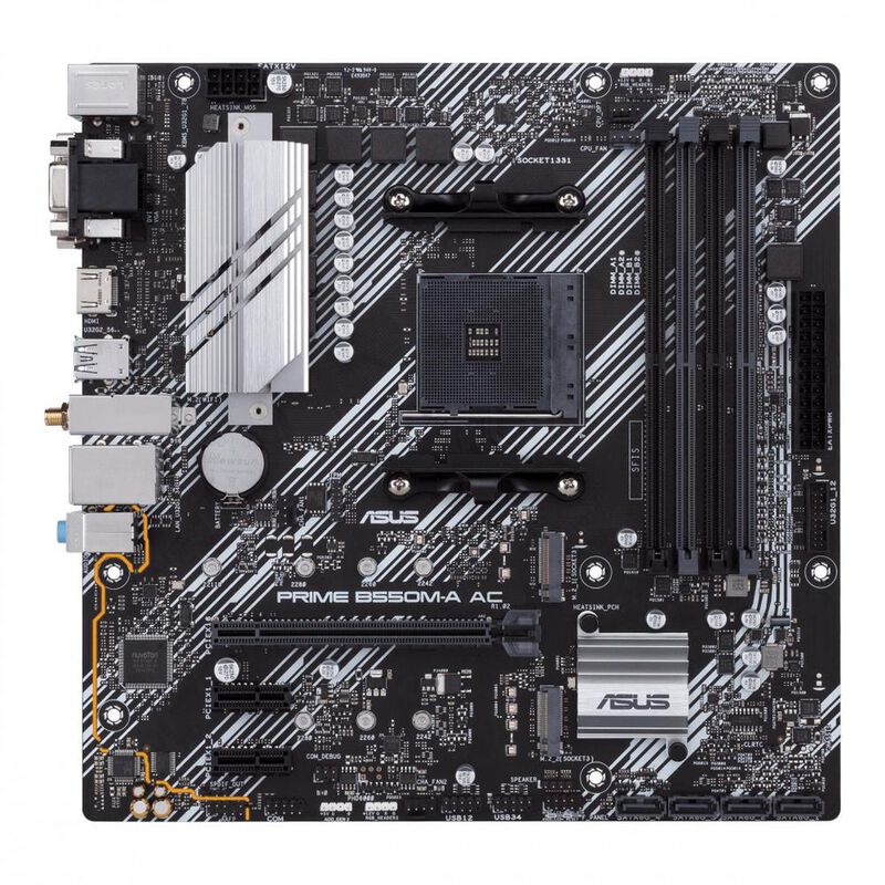 Tarjeta Madre ASUS Micro ATX PRIME B550M-A AC S... image number null