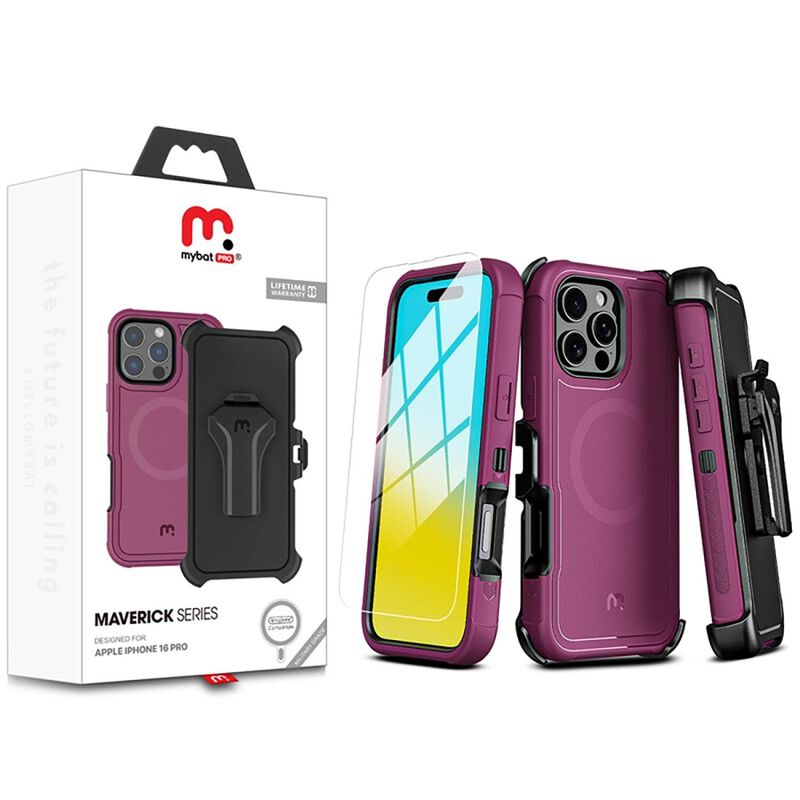 Funda Mybat Maverick Mag Clip Para Iphone 16 Pr... image number null