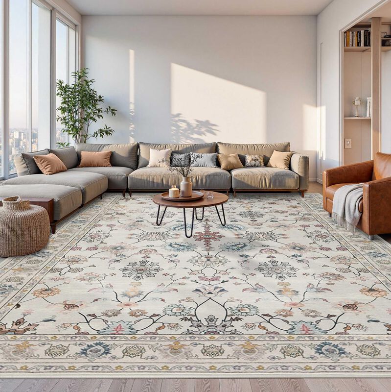 Alfombra De &Aacute;rea Rugxara 236 &times; 356 cm Dise&ntilde;o Fl... image number null