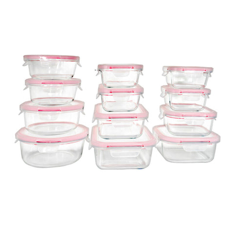 Set Brandtrendy 12 Recipientes de Vidrio con Ta... image number null