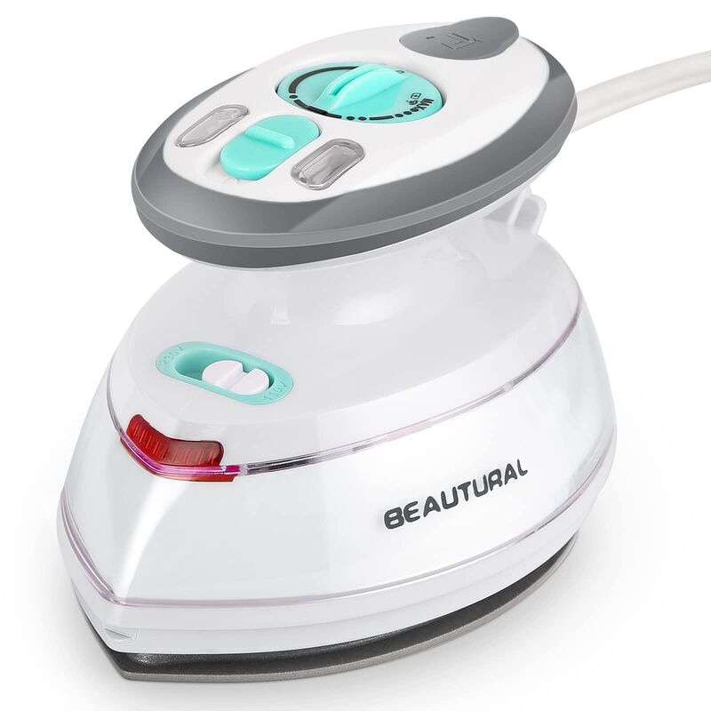Plancha De Vapor Mini Travel Beautural De Doble... image number null