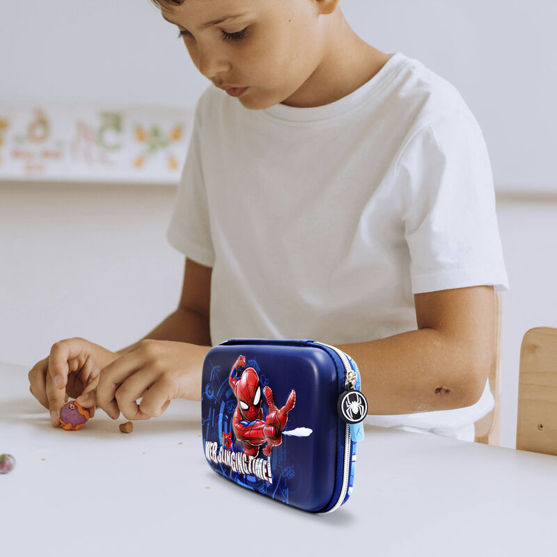 Estuche Escolar R&iacute;gido Spiderman, Organizador p... image number null