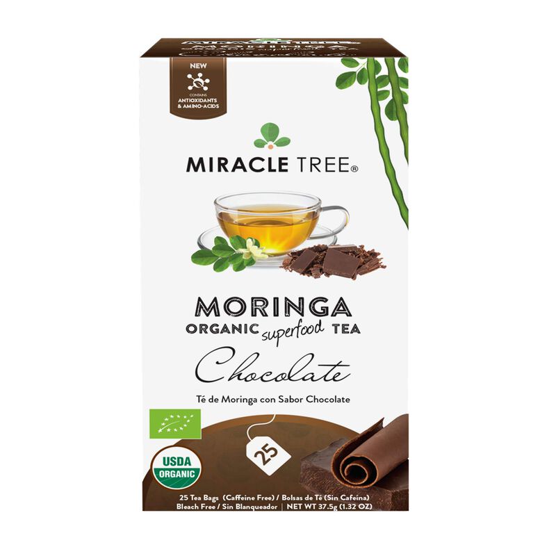 T&eacute; Miracle Tree Moringa Chocolate 12 &times; 25 Bolsa... image number null