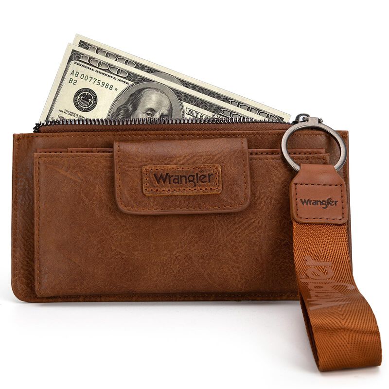 Cartera Wrangler Brown Para Mujer, Rfid, Con Mo... image number null