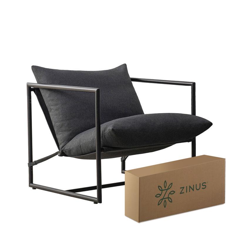 Zinus | Silla De Metal Zinus Aidan Con Cojines ... image number null