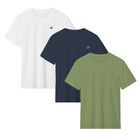 Set de 3 playeras Bark and Hide Playera Para Hombre Cuello Redondo Manga Corta Modelo Bark