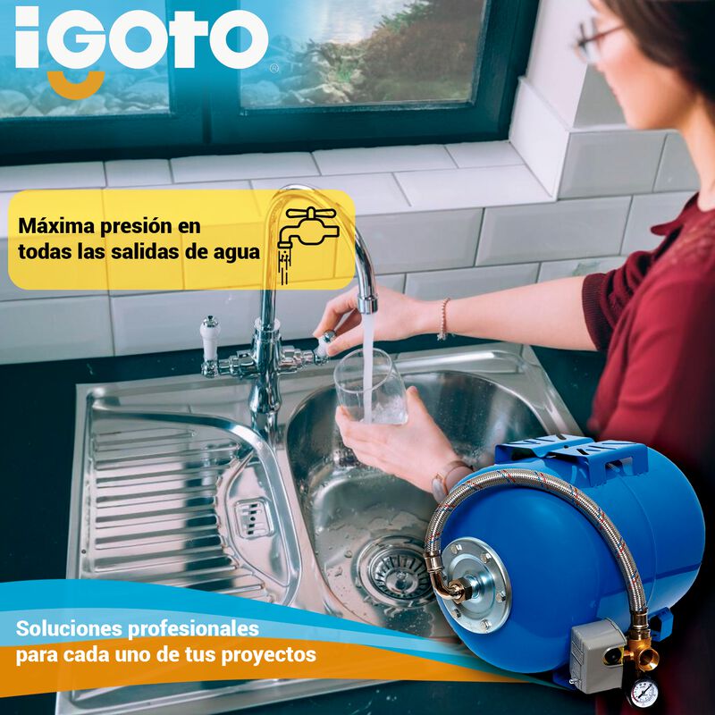 Tanque Hidroneumático 43 L Igoto Th-50 image number null