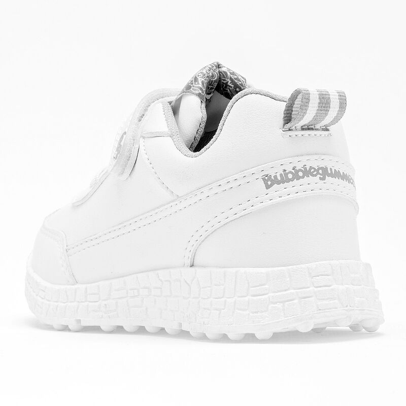 Bubble Gummers Tenis urbano para ni&ntilde;o. Blanco, ... image number null