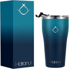 Termo de Acero Inoxidable con Doble Aislamiento T&eacute;rmico Azul Hidranur