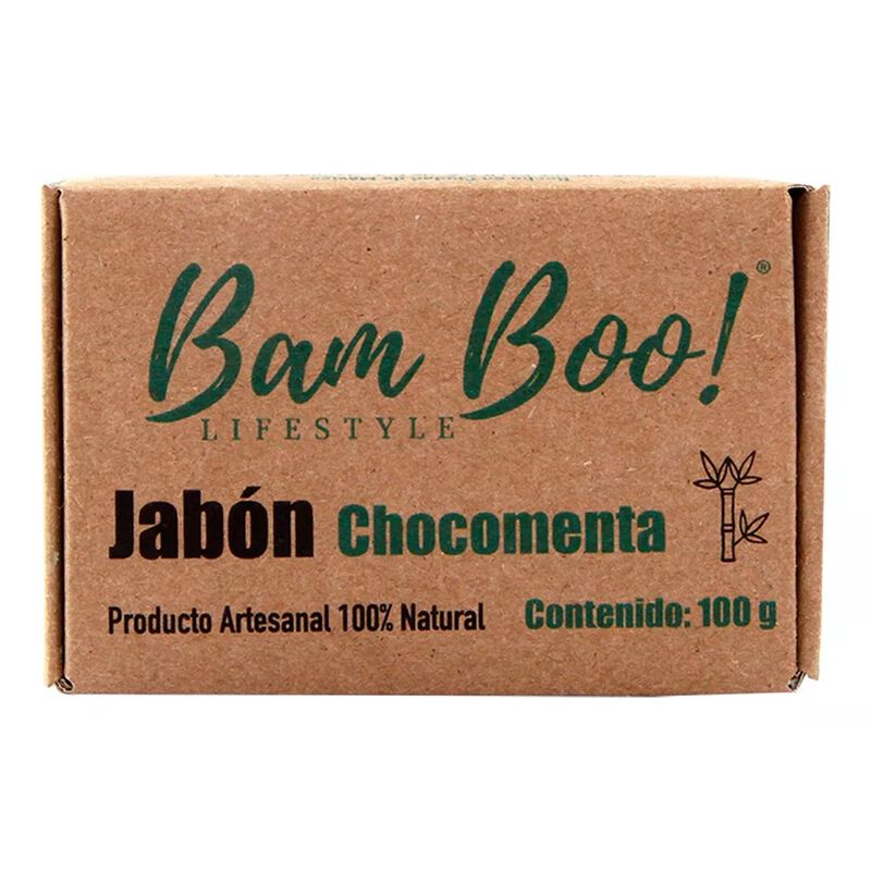 Jab&oacute;n Bam Boo Chocomenta 100g image number null
