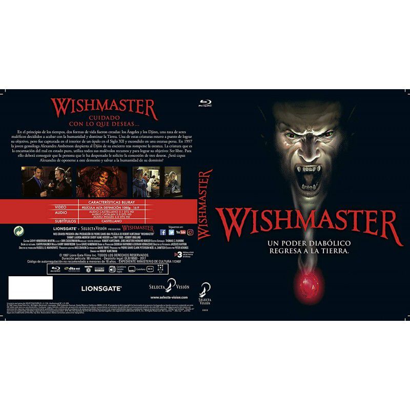 Wishmaster [blu-ray] image number null