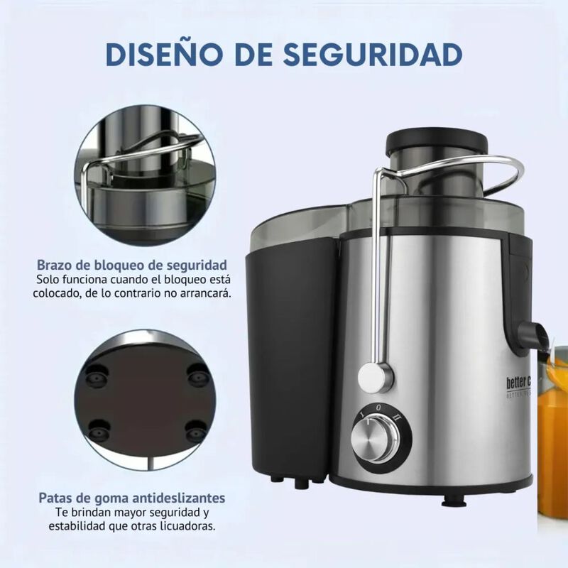 Extractor De Jugo Better Chef Para Frutas Y Ver... image number null