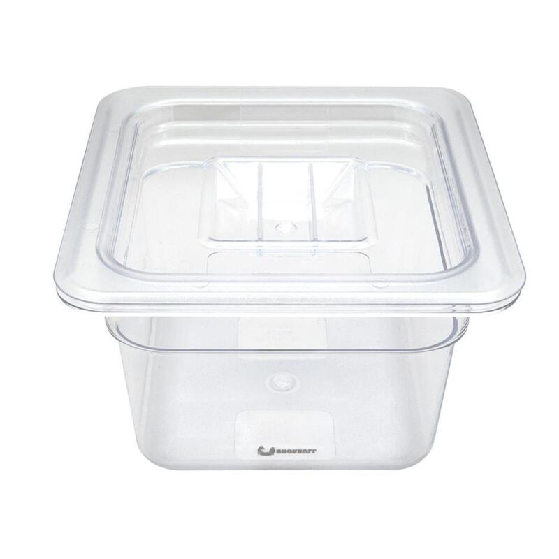 Inserto policarbonato 1/6 6cm con tapa Shorbull image number null