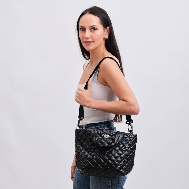Bolsa Tipo Tote Bag Luckyly Luxe Crossbody Muje... image number null