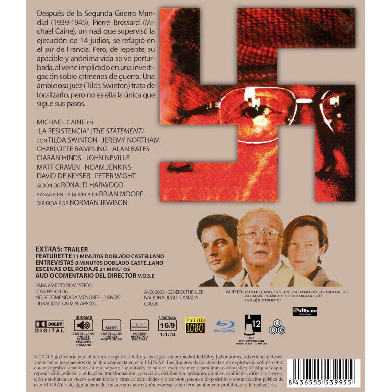 La Sentencia [blu-ray] (2003) The Statement image number null