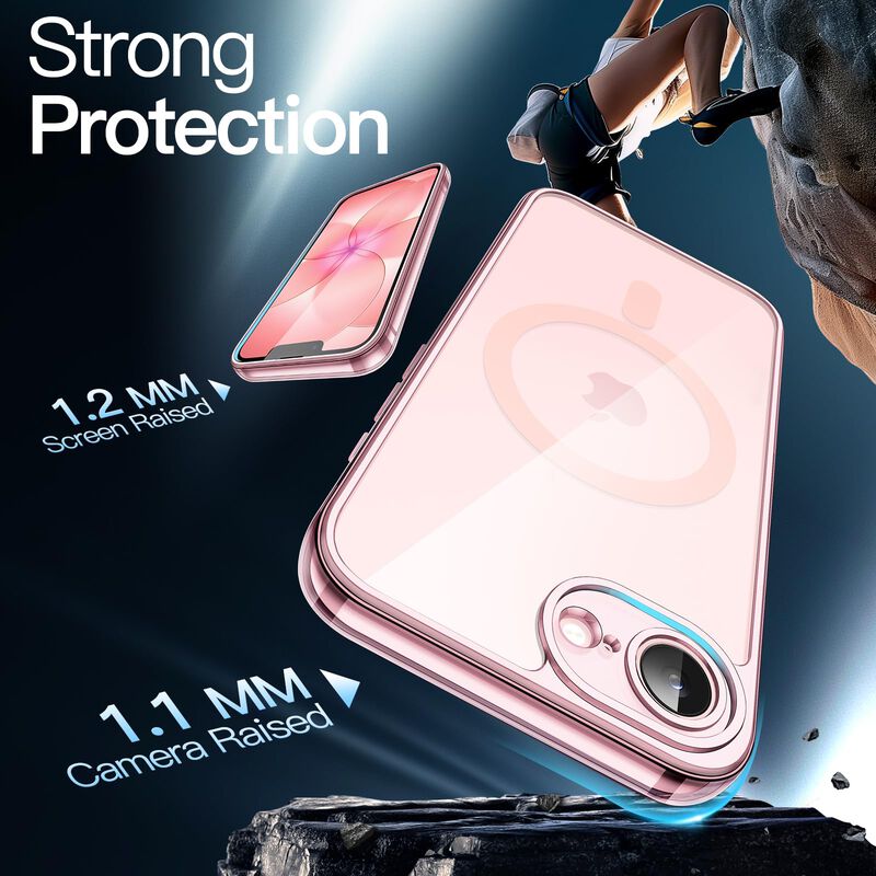 Funda Magn&eacute;tica Jetech Para iPhone 17e/16e Rosa... image number null