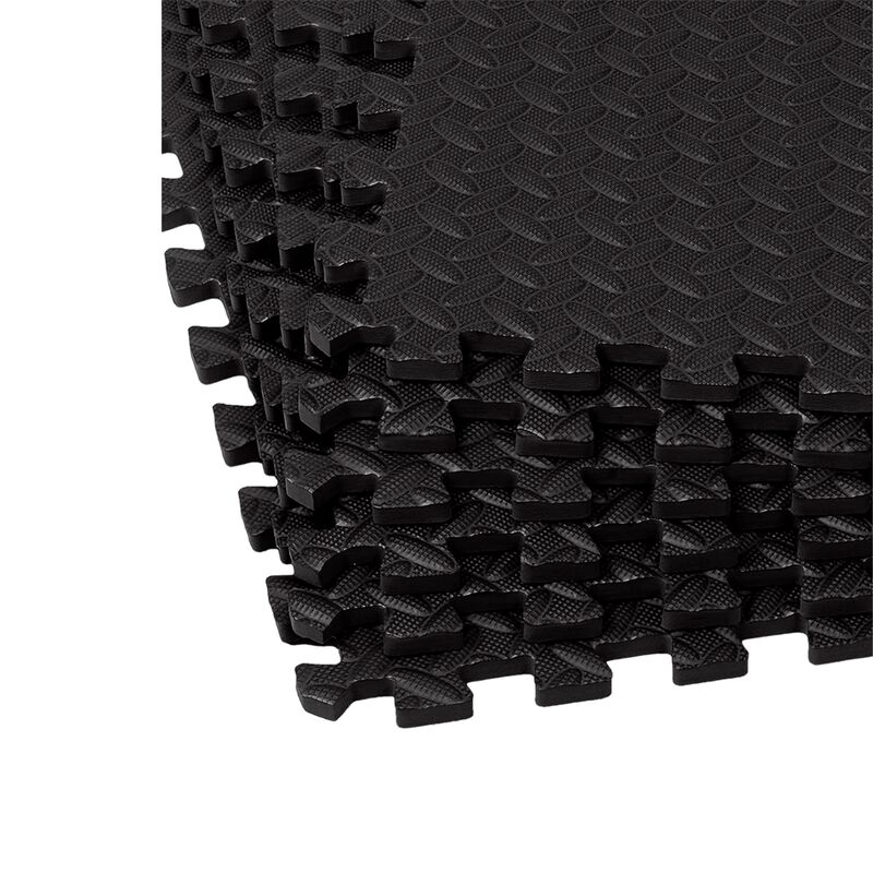 Tapete Foamy Negro para Ejercicio 4 piezas Blue... image number null