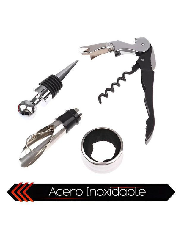 Sacacorchos de palanca Casa BIU de acero inoxid... image number null