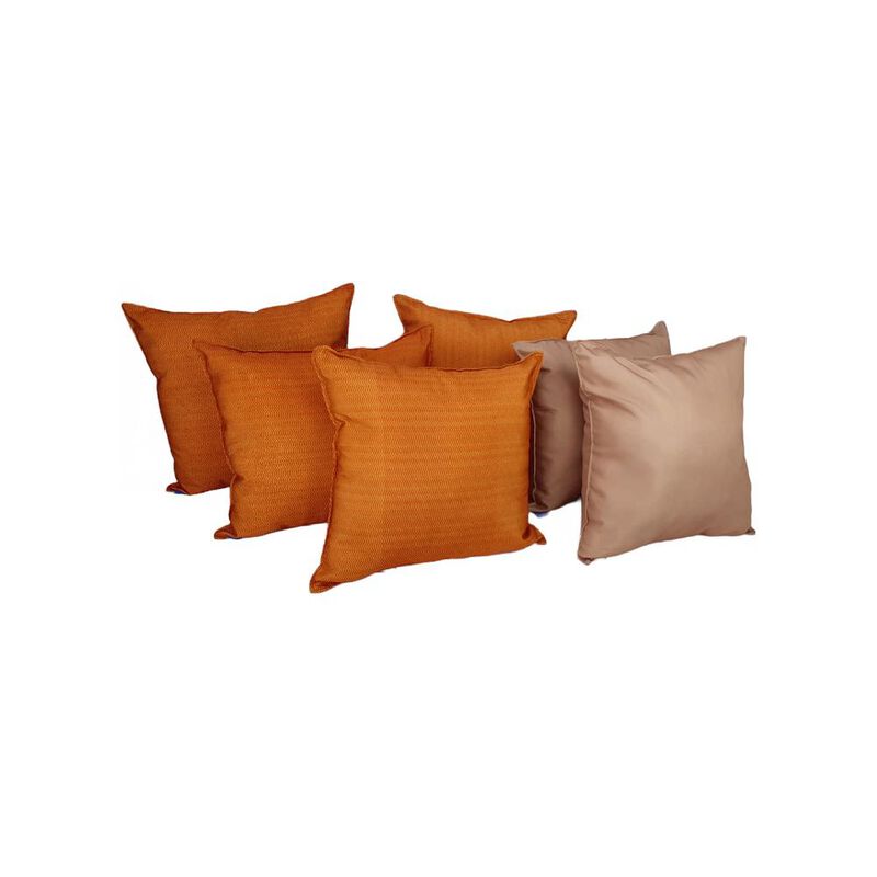 Set 6 Cojines Decorativos Premium Almoda Combin... image number null
