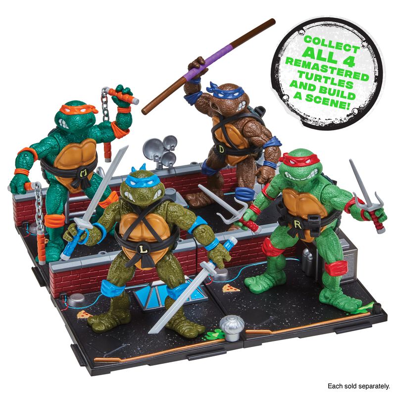 Figura De Acci&oacute;n Tortugas Ninja Raphael 10 Cm image number null