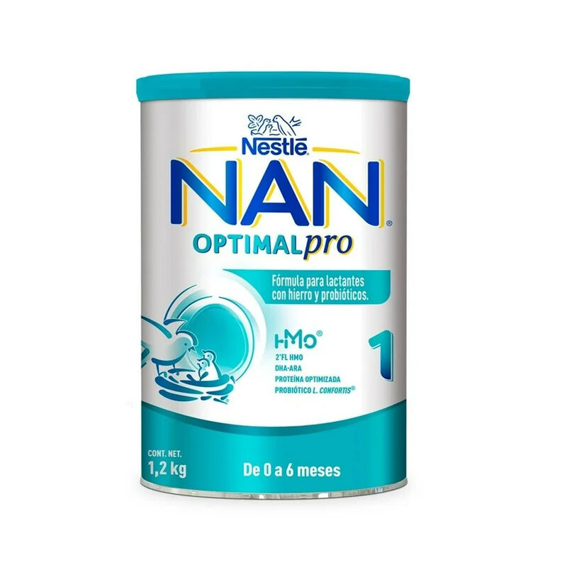 F&oacute;rmula Infantil Nan Optimal Pro Etapa 1, 1.2kg... image number null