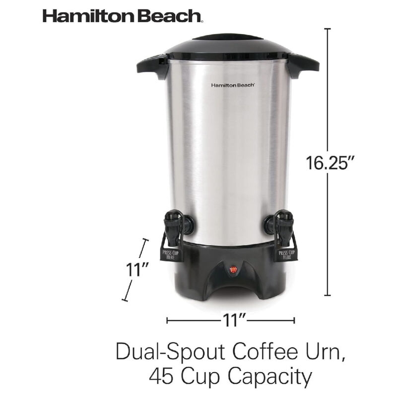 Cafetera Urna Hamilton Beach 45 Tazas Doble Lla... image number null