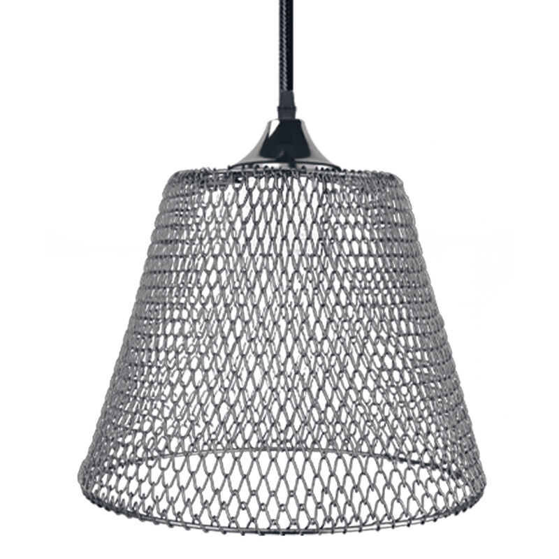 Lampara Colgante Aksi Mesh Negro Perlado image number null