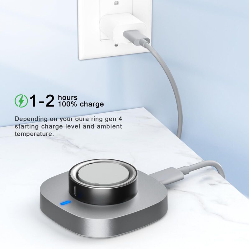 Cargador Zooroo Para Oura Ring Gen 4 Talla 9 Us... image number null
