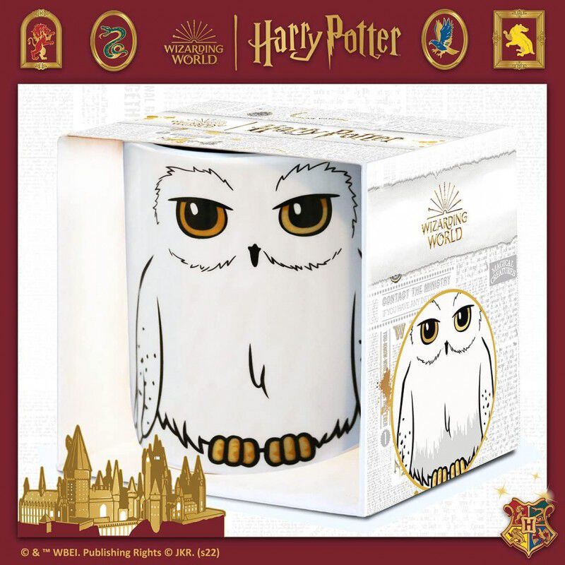 Taza Hedwig Harry Potter Cer&aacute;mica 315 mls image number null