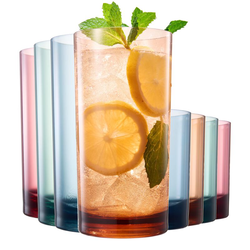 Juego De 8 Vasos Para Beber Khen 400 ml/470 ml,... image number null
