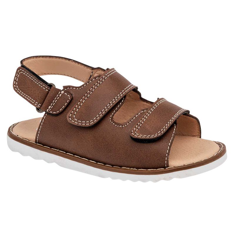 Yondeer Sandalia para bebé niño café image number null