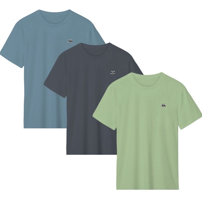 Set de 3 playeras Bark and Hide Playera Para Ho... image number null