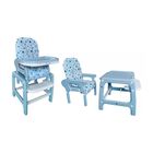 Silla Alta D´bebé Multiconfort 2 en 1  Azul