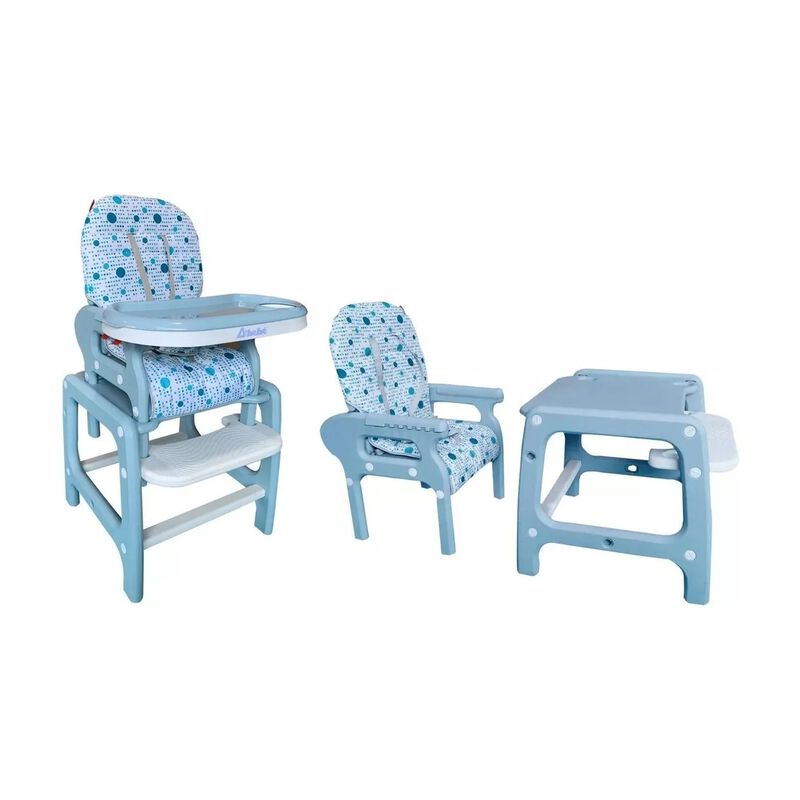 Silla Alta D´bebé Multiconfort 2 en 1  Azul image number null