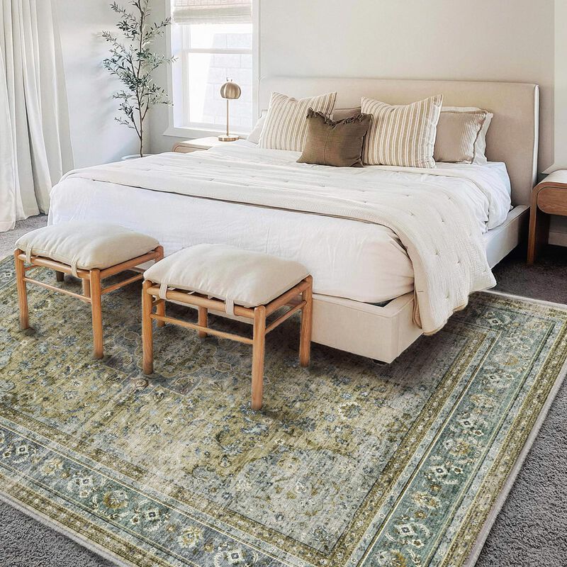 Alfombra Champlant 244x152 Cm Boho Lavable Anti... image number null