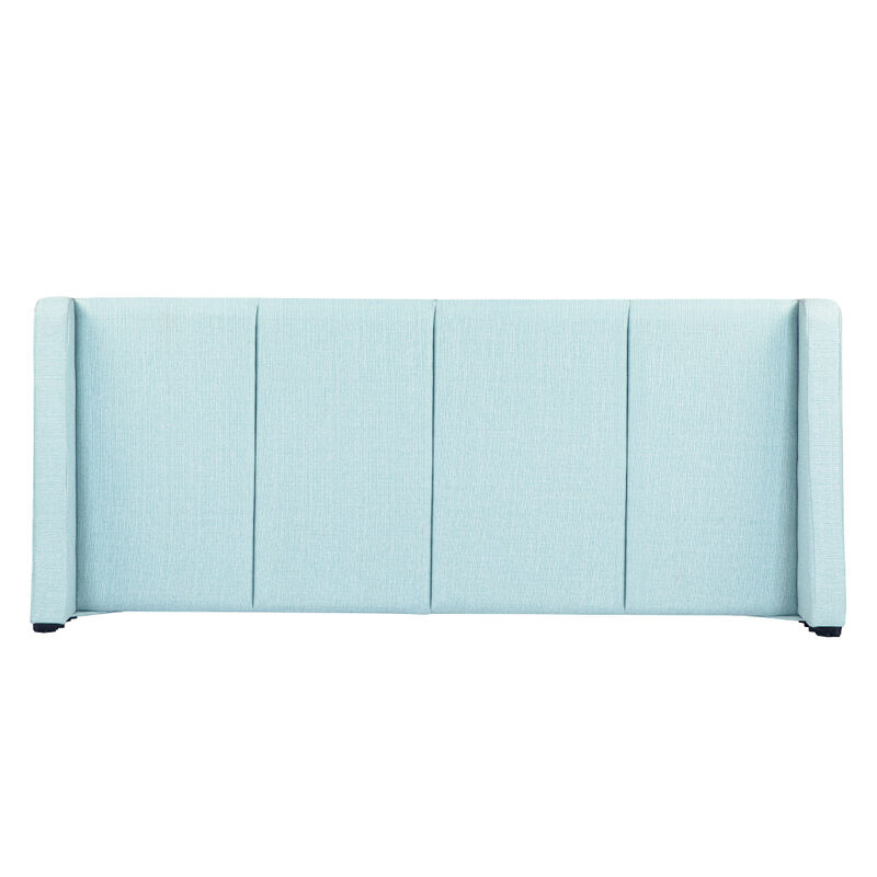 Cabecera King Size Dicasa Milan Turquesa image number null