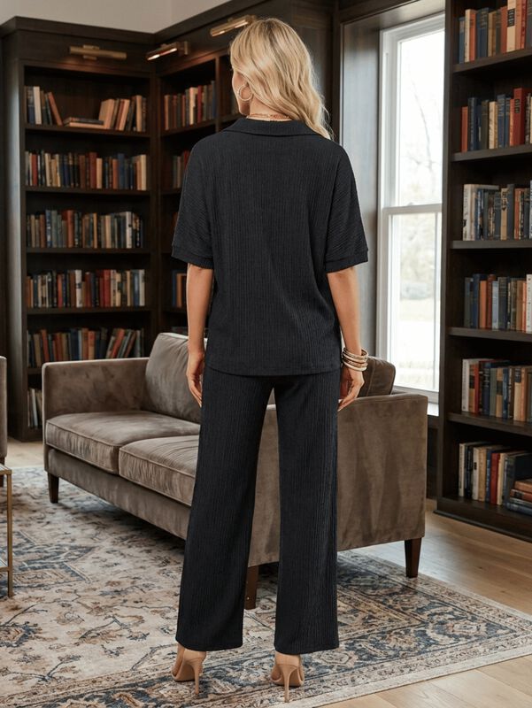 Pack 2 Conjuntos Para Mujer CONJ-0123-PX2- Negr... image number null