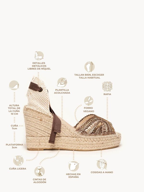 Lirio Cu&ntilde;a Alta Rafia Marr&oacute;n image number null