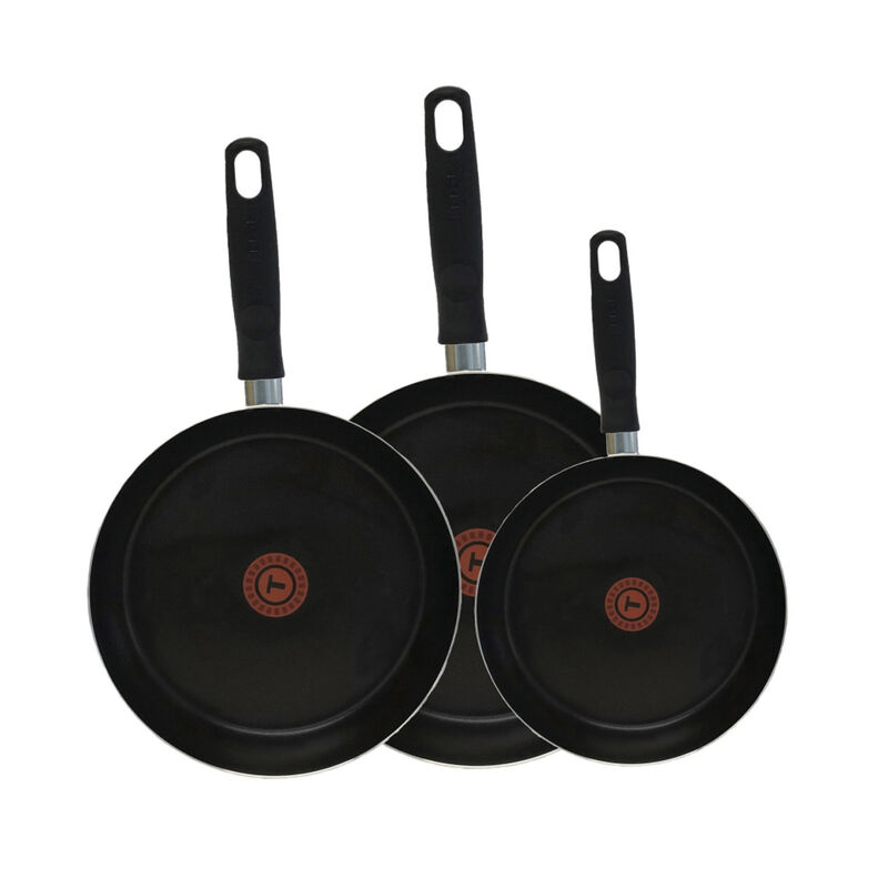3 Sartenes de Aluminio Vital T-Fal  20 24 y 26 ... image number null