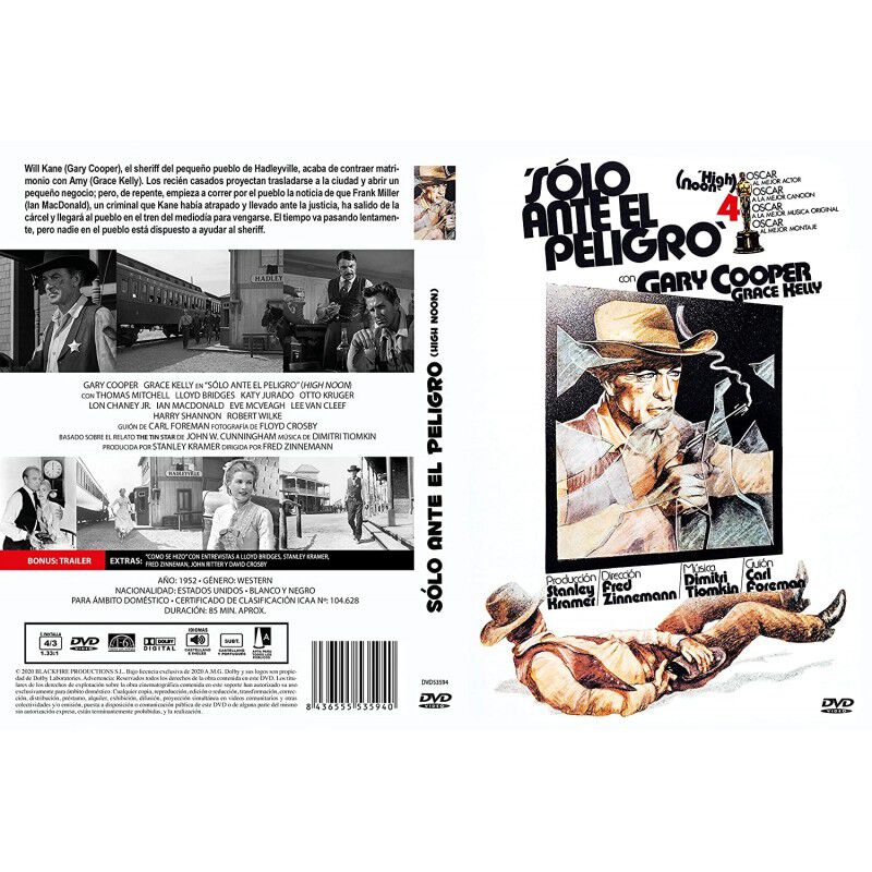 Solo Ante El Peligro  Dvd 1952 High Noon [dvd] image number null