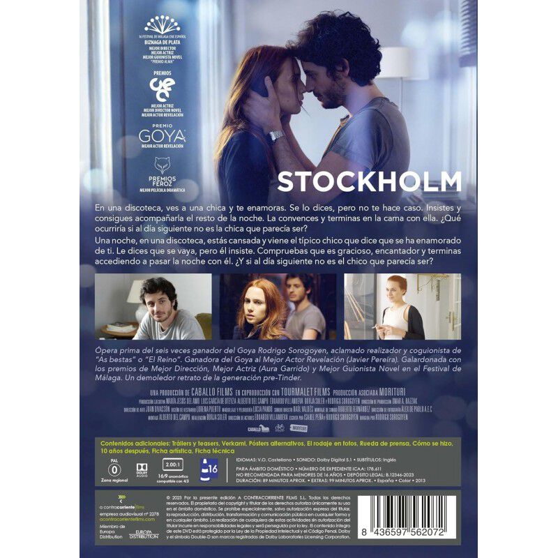 Stockholm. Edici&oacute;n 10&ordm; aniversario [DVD] image number null